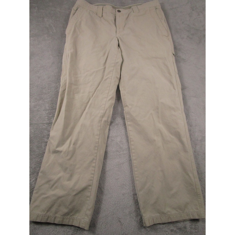 Columbia Pants Mens‎ 36x32 Beige Outdoor Pockets Modern Cotton